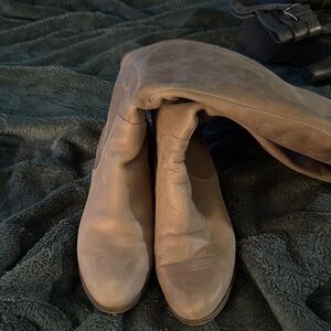 Lucky Brand Tan Heeled Boots